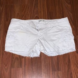 White American eagle shorts